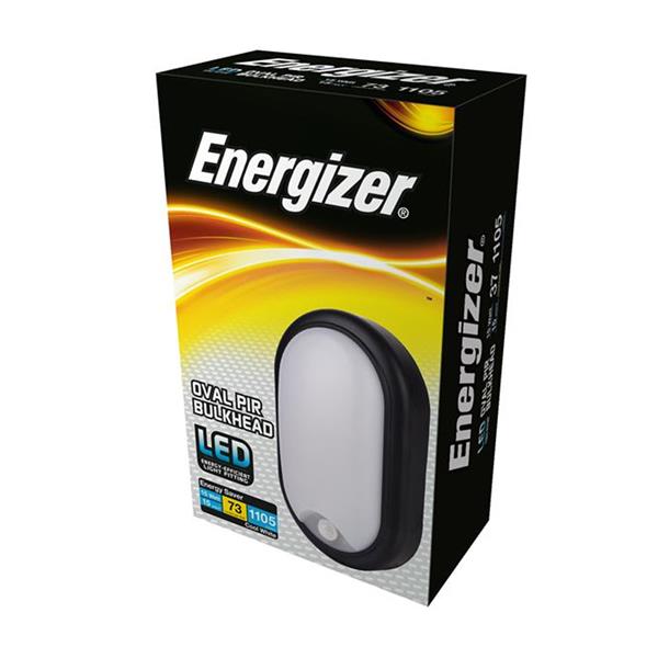 Energizer 15W LED Oval Bulkhead with PIR Sensor | 1824-18