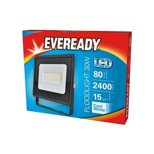 Eveready 30W LED Floodlight Cool White 2400 Lumens | 1832-34