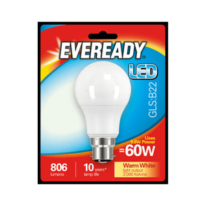 Eveready 9.6W (60W) B22 GLS LED Bulb | 1825-28