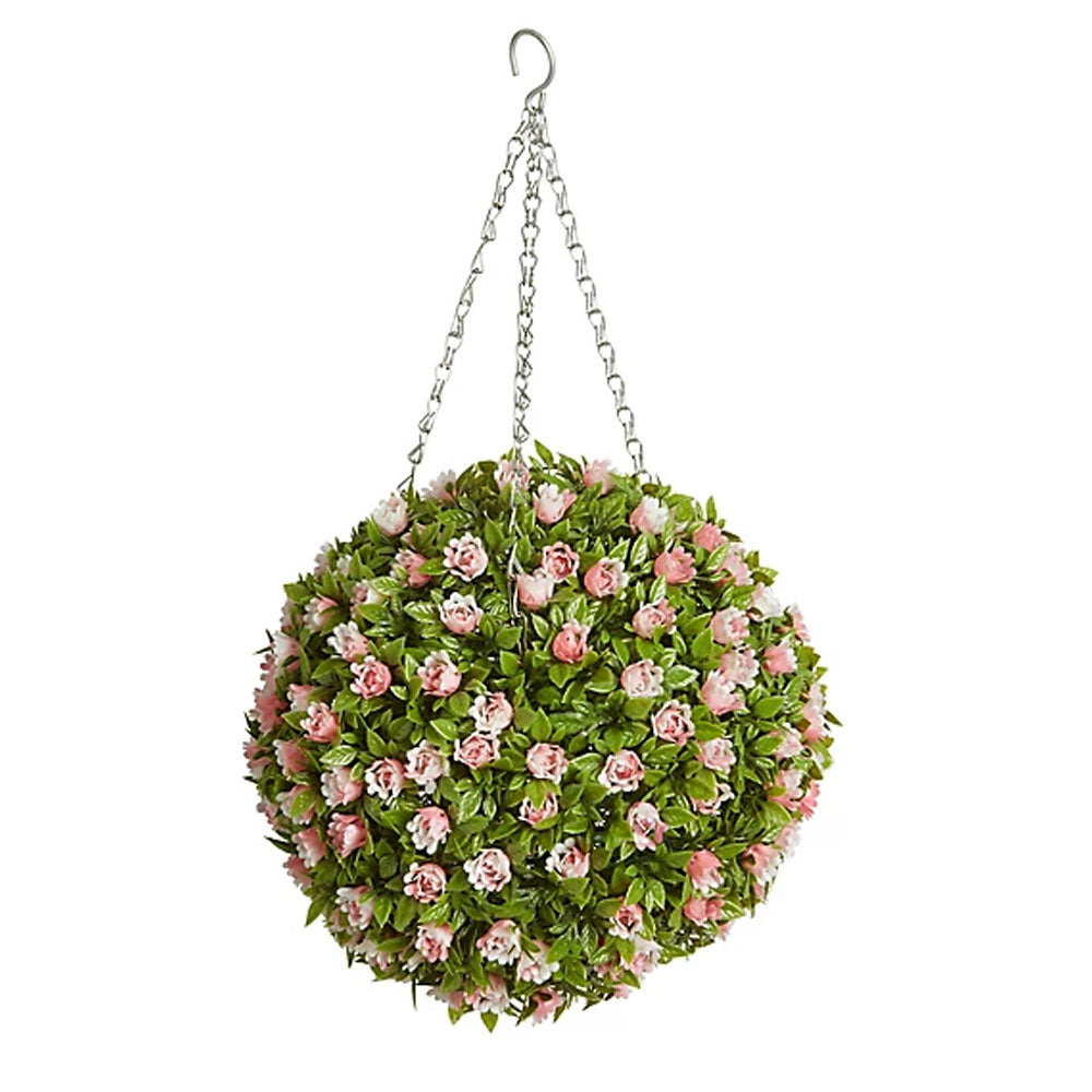 Topiary Pink Rose Ball - 30cm | 260686