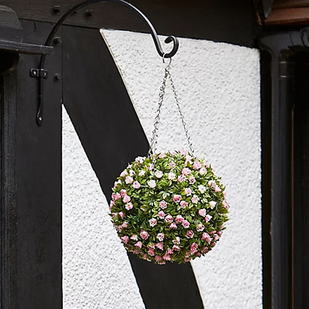 Topiary Pink Rose Ball - 30cm | 260686