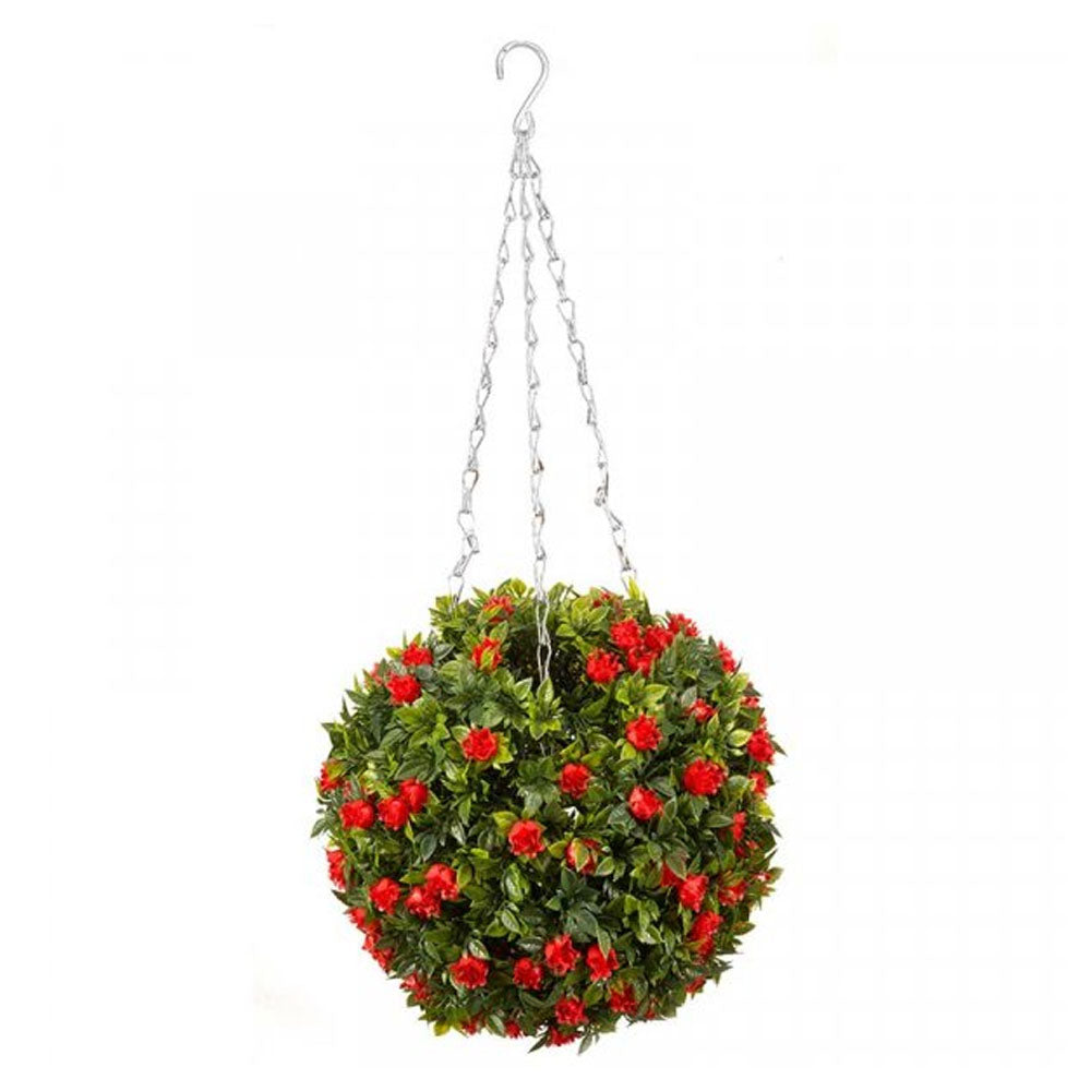 Topiary Red Rose Ball - 30cm | 260687