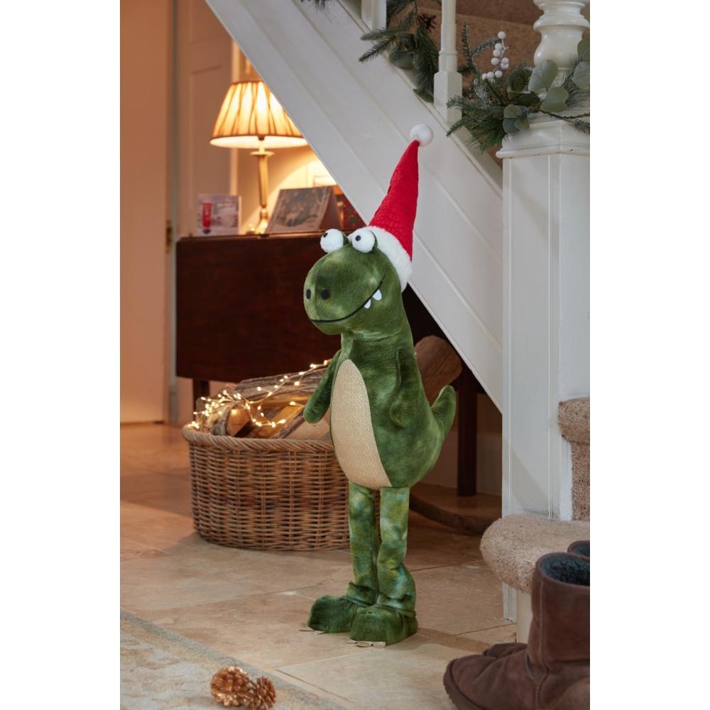 Three Kings Green Festive Dino 85cm - XL | 2531549