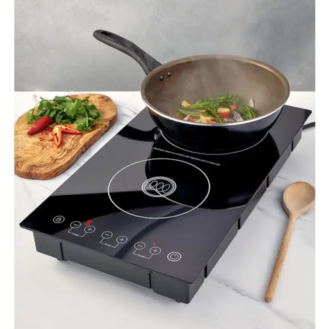 Judge Portable Double Induction Hob - Black | JEA92