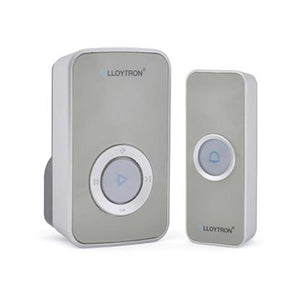 Lloytron 32 Melody Plugin Door Bell Chime Kit - Grey | DB7531G