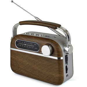 Lloytron Vintage Radio Wood Effect | PP6403