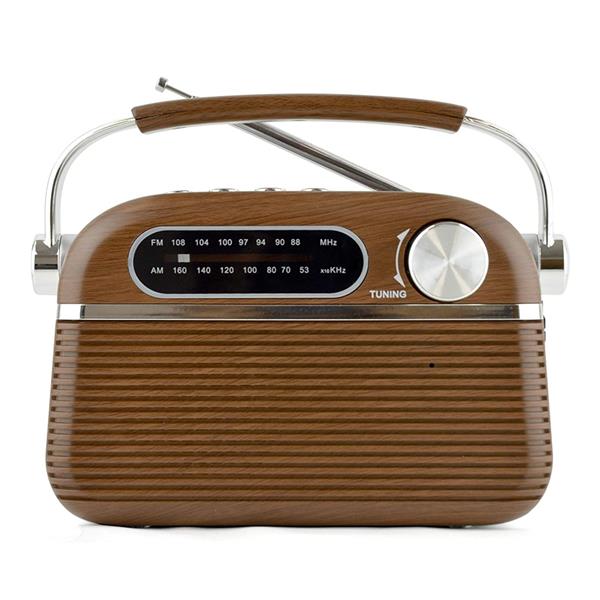 Lloytron Vintage Radio Wood Effect | PP6403