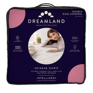 Dreamland King Size - Scandi Dual Control Underblanket Electric Blanket | 16697C