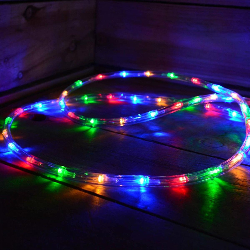 Premier 50 Metre Mulit Action LED Rope Light - Multicoloured | LV171649M