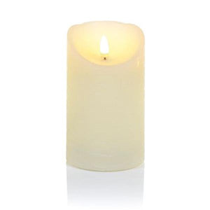 Premier Flicker Candle with Timer - Cream - 23cm x 9cm | FALB192182