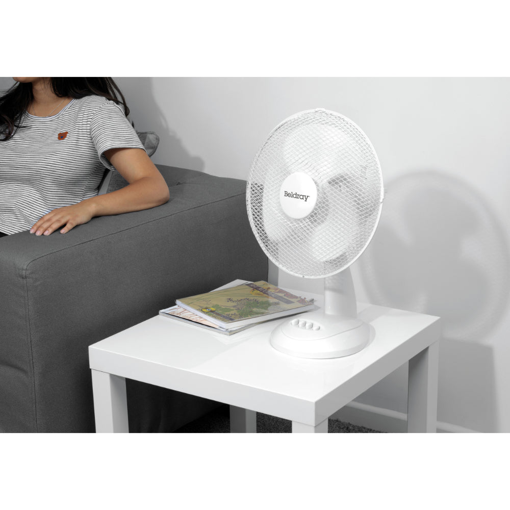 Beldray 12" Desk Fan Desktop Cooling Fan |