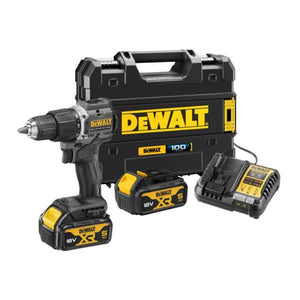 Dewalt 100 Year Hammer Combi Drill 18V 2 x 5.0Ah Li-ion Batteries | DCD100P2T