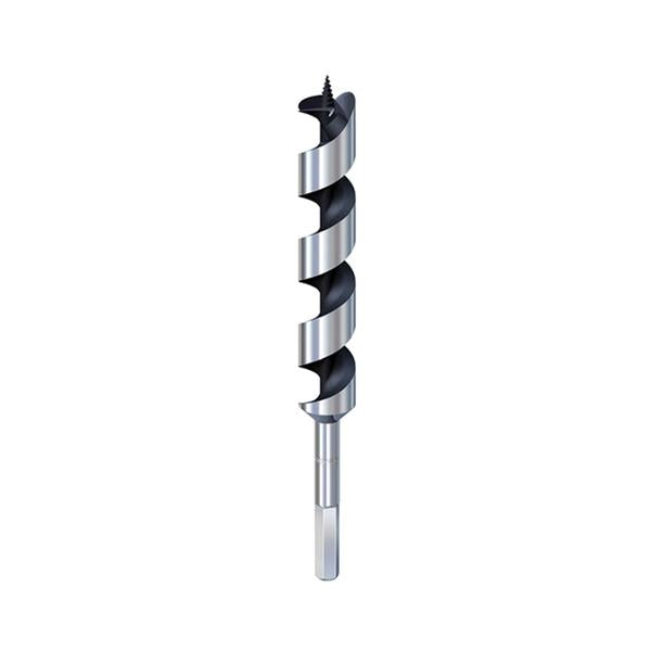 Addax Wood Auger Drill Bit - Hex Shank 12.0mm x 235mm | HA12235
