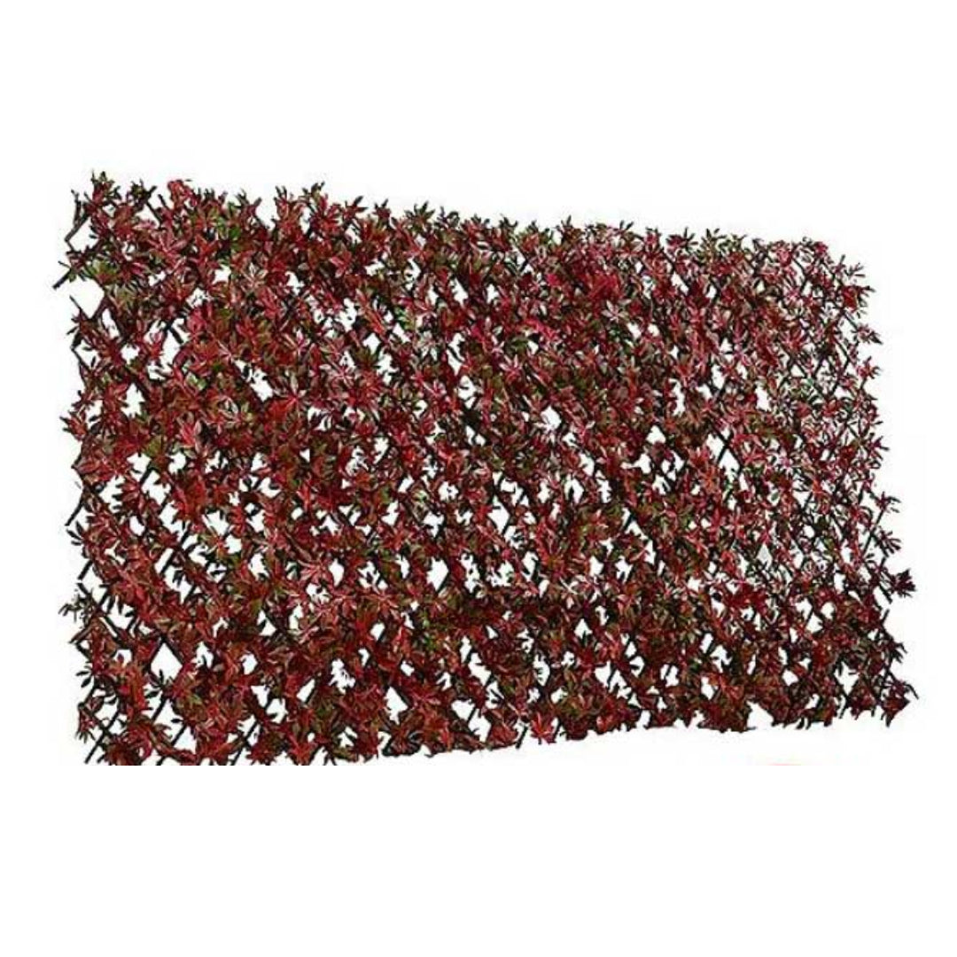 Wonderwall Artificial Trellis 100cm  x 200cm - Red Acer