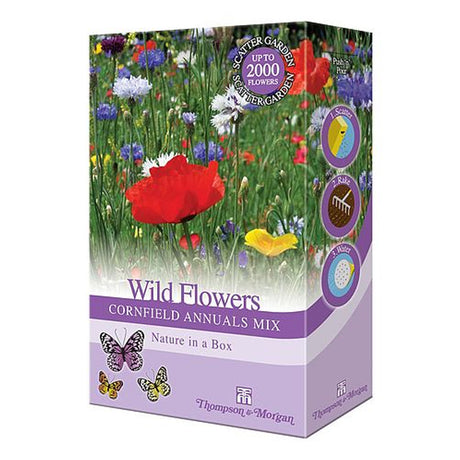 Thompson and Morgan Wild Flowers  - Cornfields Annuals Mix | TB192302