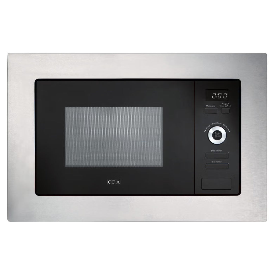 CDA Built in Microwave 900W 25 Litre - Stainless Steel | VM131SS