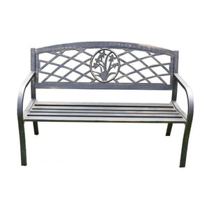 Daffodil Garden Bench - Black Bronze | 252035