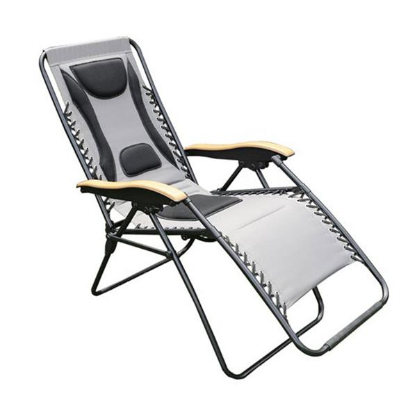 Deluxe Zero Gravity Relaxer Chair - Grey | 241279