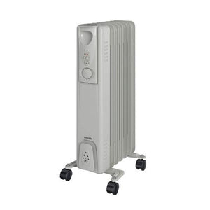 Warmlite 1500W 7 Fin Oil Filled Radiator - White