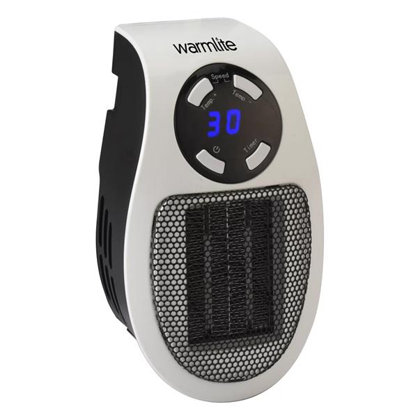 Warmlite Portable Personal PTC Plugin Heater | WL44014