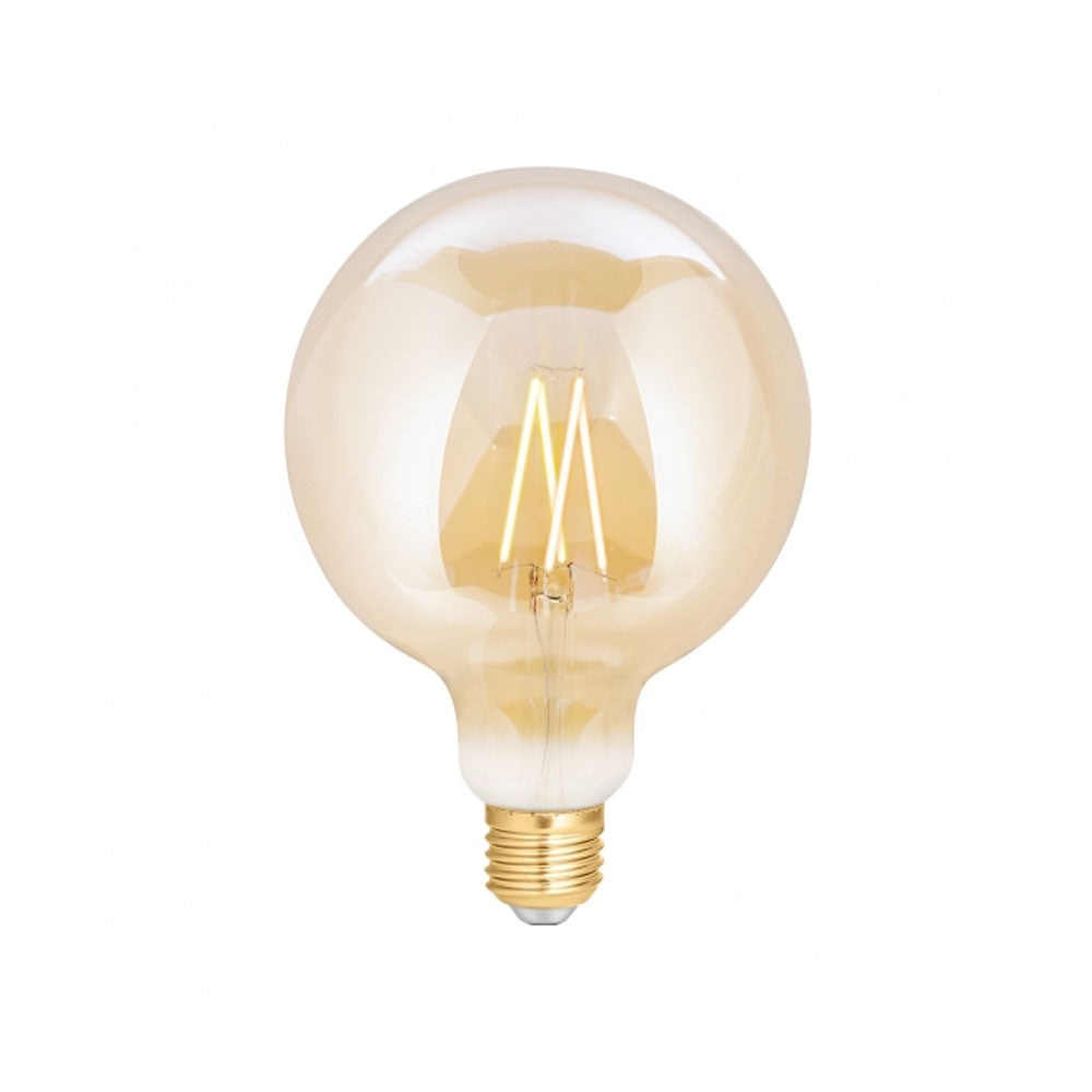 Wiz G125 Amber White WiFi Globe LED Smart Bulb - E27 | 4L1/8018