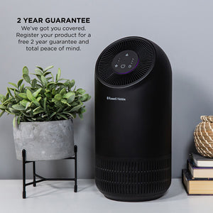 Russell Hobbs Clean Air Compact Air Purifier with Touch Control - Black | RHAP1001B