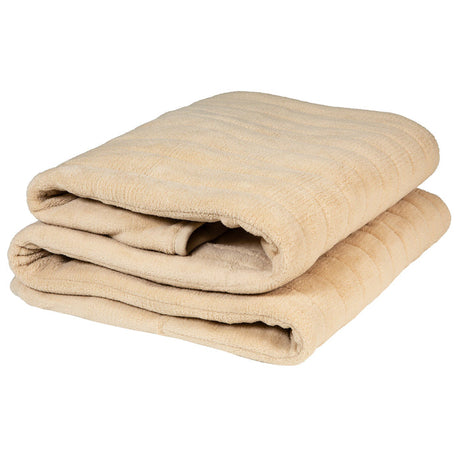 Russell Hobbs Heated Electric  Throw Sherpa Microfleece (180 x 130cm) - Beige | RHHT1004BG