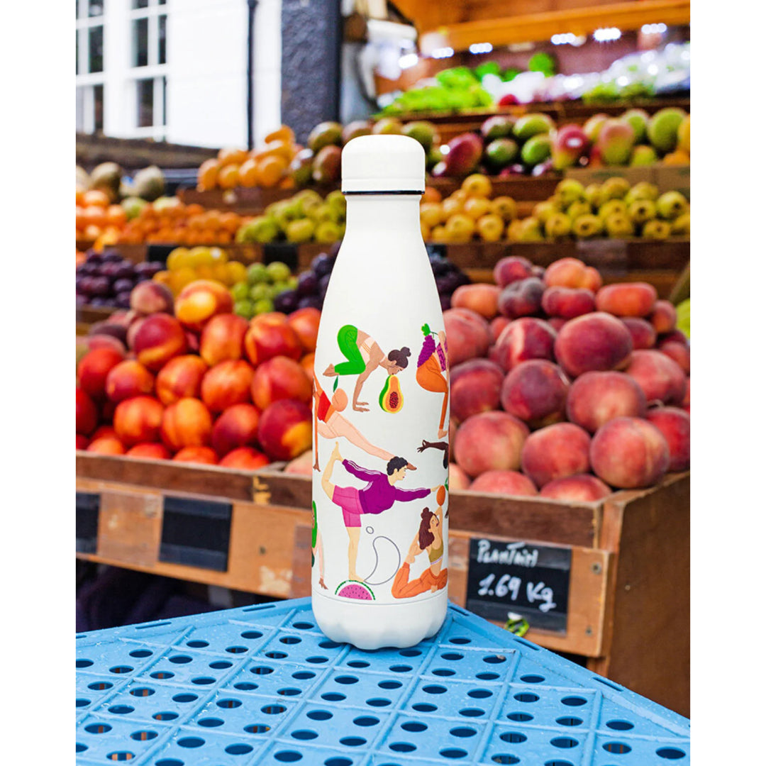 Chillys Water Drinking Bottle 500ml - Art Bodil Jane Fruity Flex | B500ARTBJ