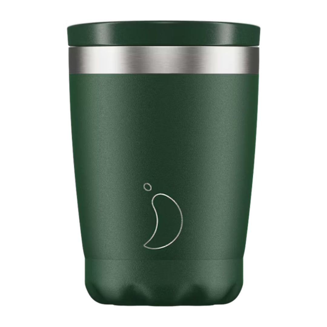 Chillys Coffee Cup 340ml - Matte Green | C340MAGRN