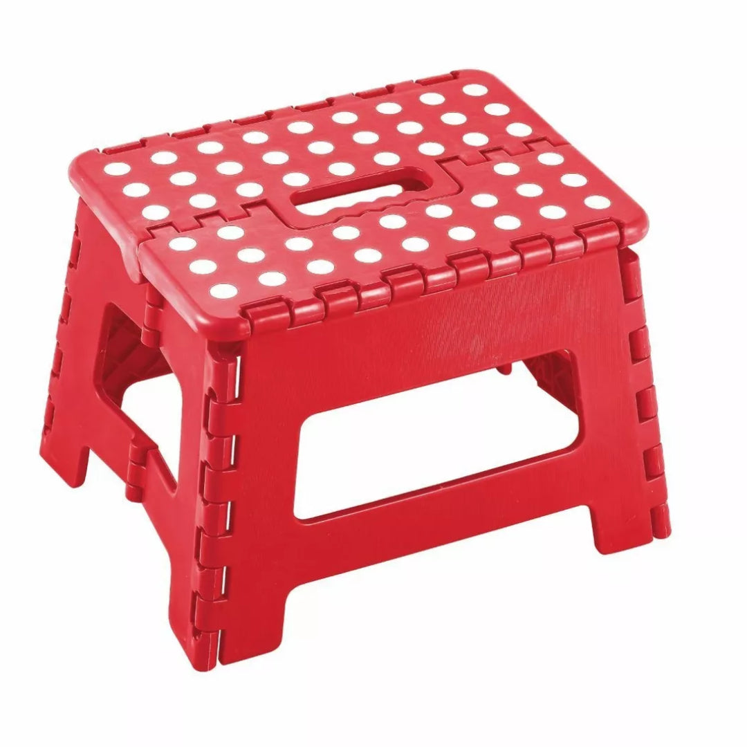 Blue Canyon Small Foldable Spot Stepping Step Stool - Red | CA18000