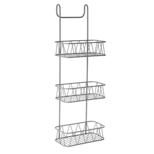 Blue Canyon 3 Tier Over Shower Door Caddy with Hook | BCBA0493