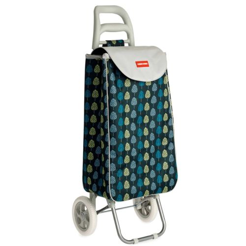 Casa & Casa Two Wheeled Shopping Trolley - Woodland | CA12114