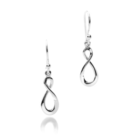 Sea Gems Origins Figure 8 Simple Earrings - Sterling Silver | 3732