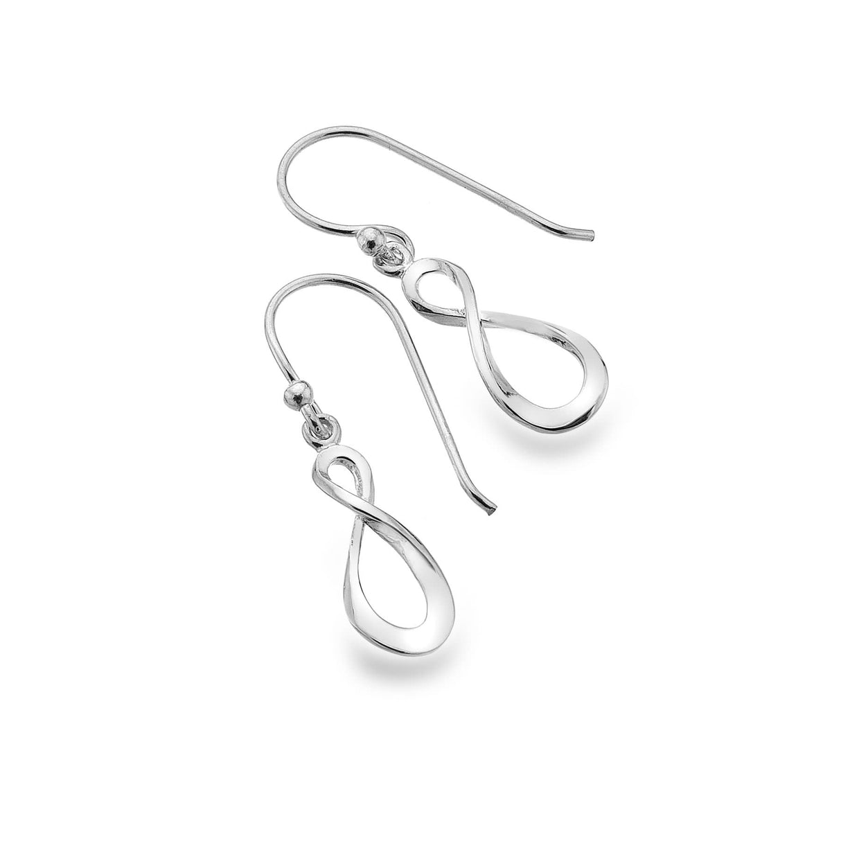 Sea Gems Origins Figure 8 Simple Earrings - Sterling Silver | 3732