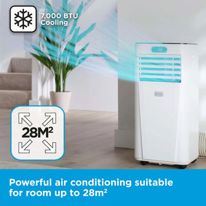 Black & Decker 7000BTU Smart Air Conditioner Unit | BXAC40024GB
