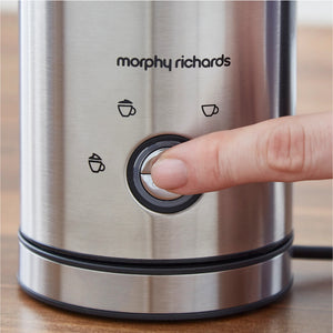 Morphy Richards Brew and Blend Electric Milk Frother - Stainless Steel | 210003