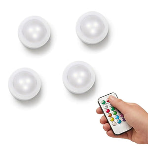 JML Mood Magic Beat Colour Changing LED Lights 4 Pack | A001884