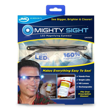 JML Mighty Sight Magnifying Eyewear Glasses with Lights | A000929