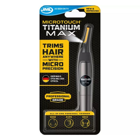 JML Microtouch Titanium Max Nose and Ear Trimmer | A001614