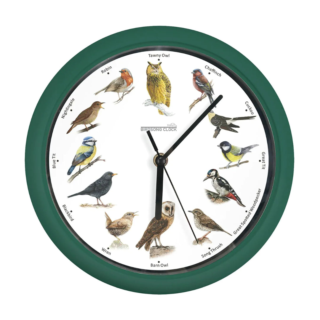 JML Birdsong Elegant Bird Wall Clock | A002357