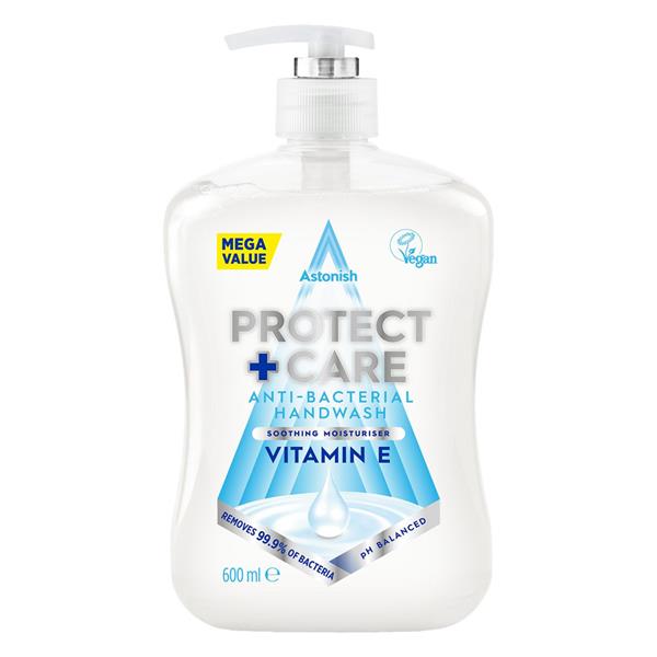 Astonish Protect & Care Liquid Handwash 600ml - Vitamin E | C4730