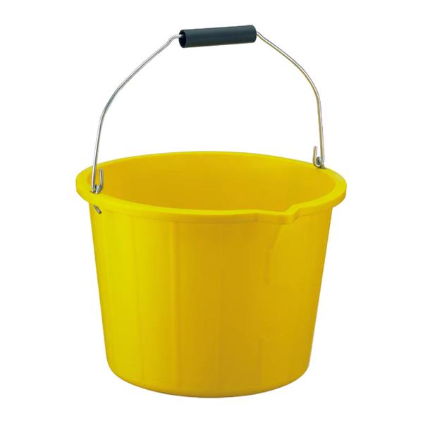 Protool 3 Gallon Yellow Bucket Heavy Duty | PTBX203Y