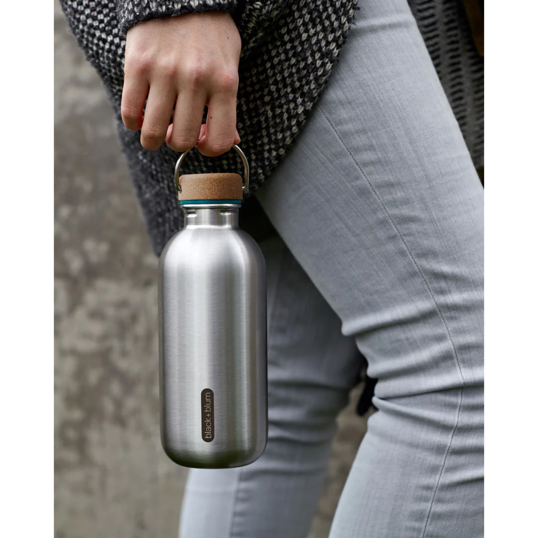 Black and Blum Lightweight Water Bottle 600ml - Stainless Steel | BAMWBBS005