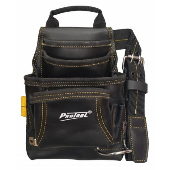 Protool High Grade Leather Single Tool Pouch | PTTP699