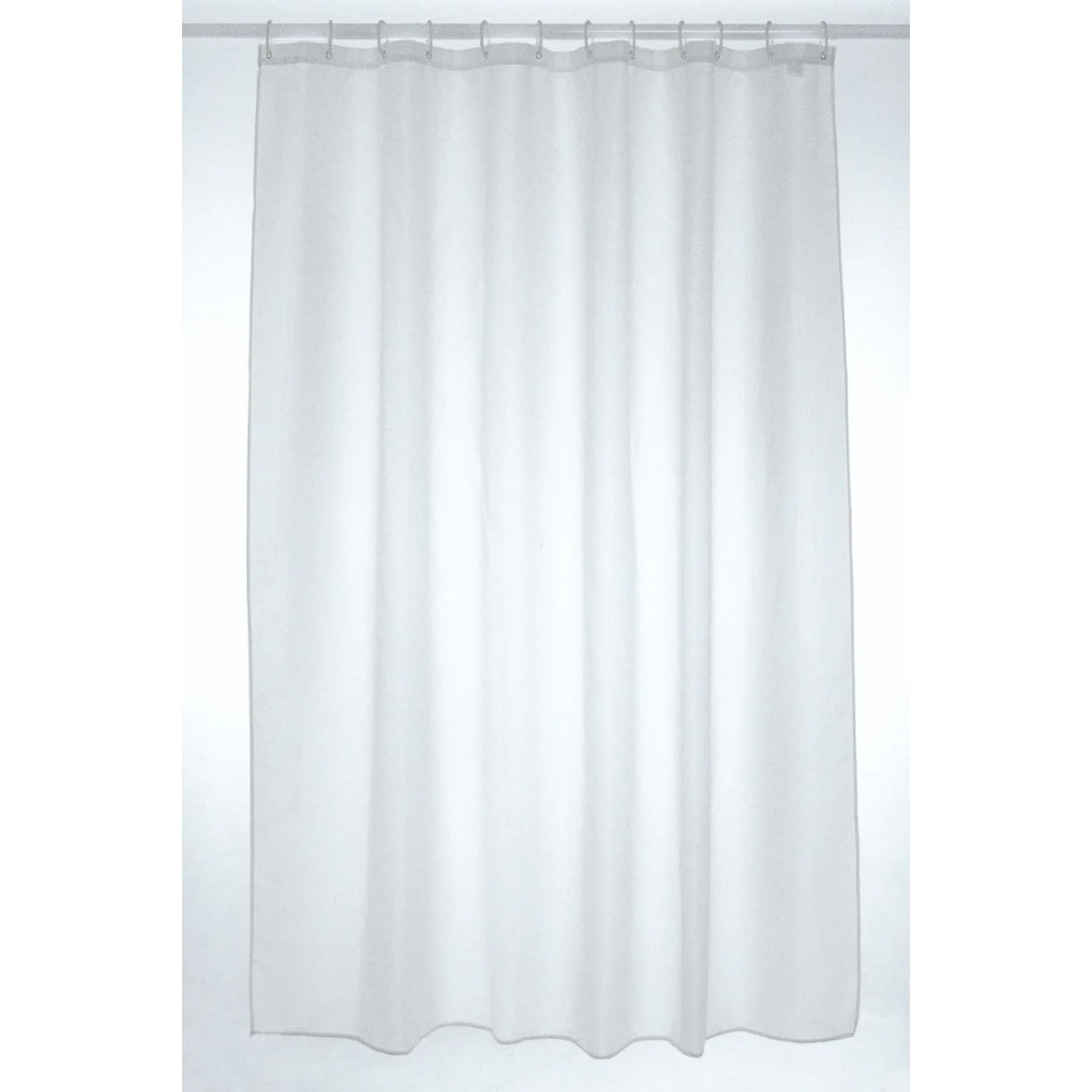 Blue Canyon Polyster Shower Curtain 180cm x 180cm - White | BCSC300WH