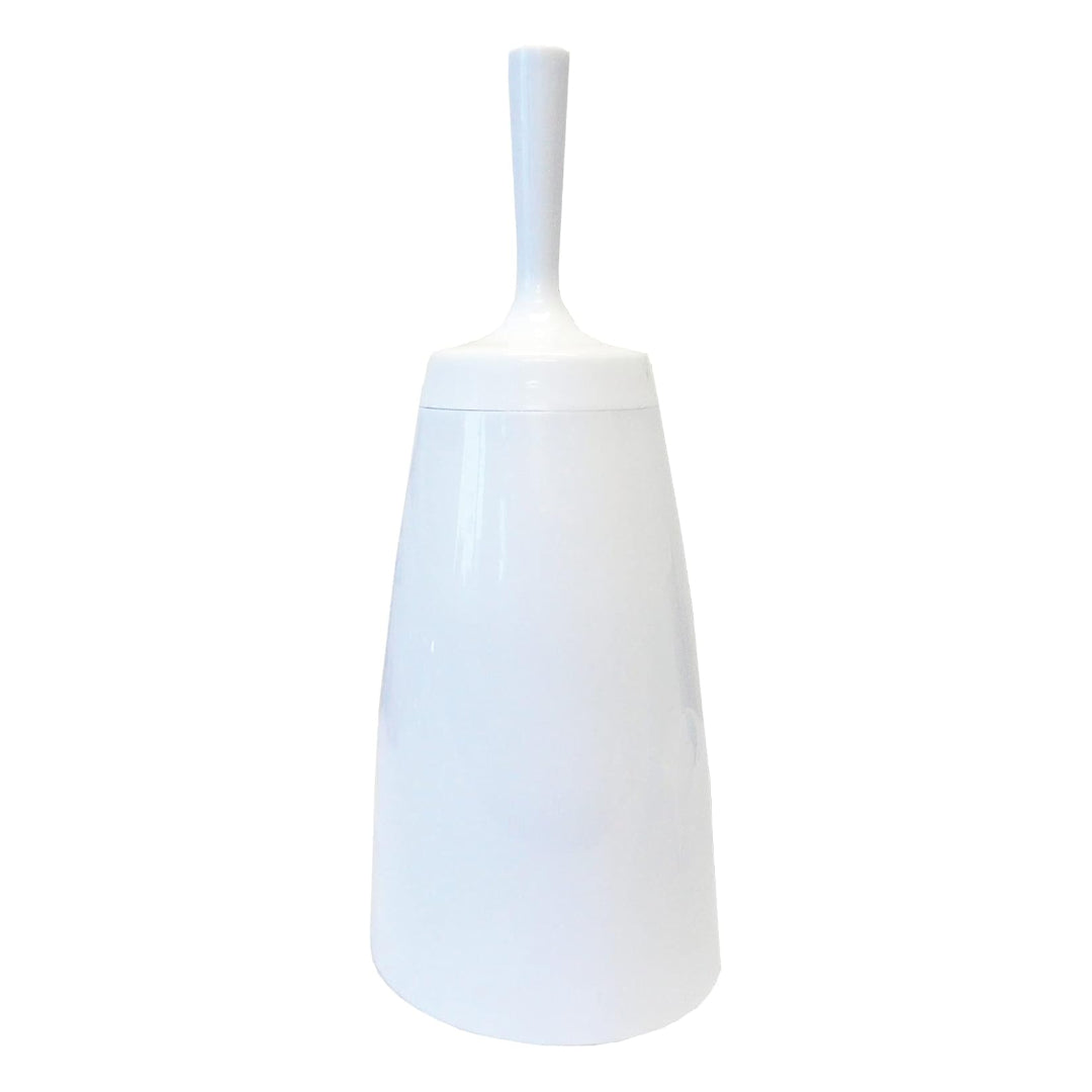 Blue Canyon Toilet Brush and Holder PVC - White | BCBA-5627