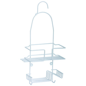 Blue Canyon Shower Caddy with Hook - White | BCBA0483P