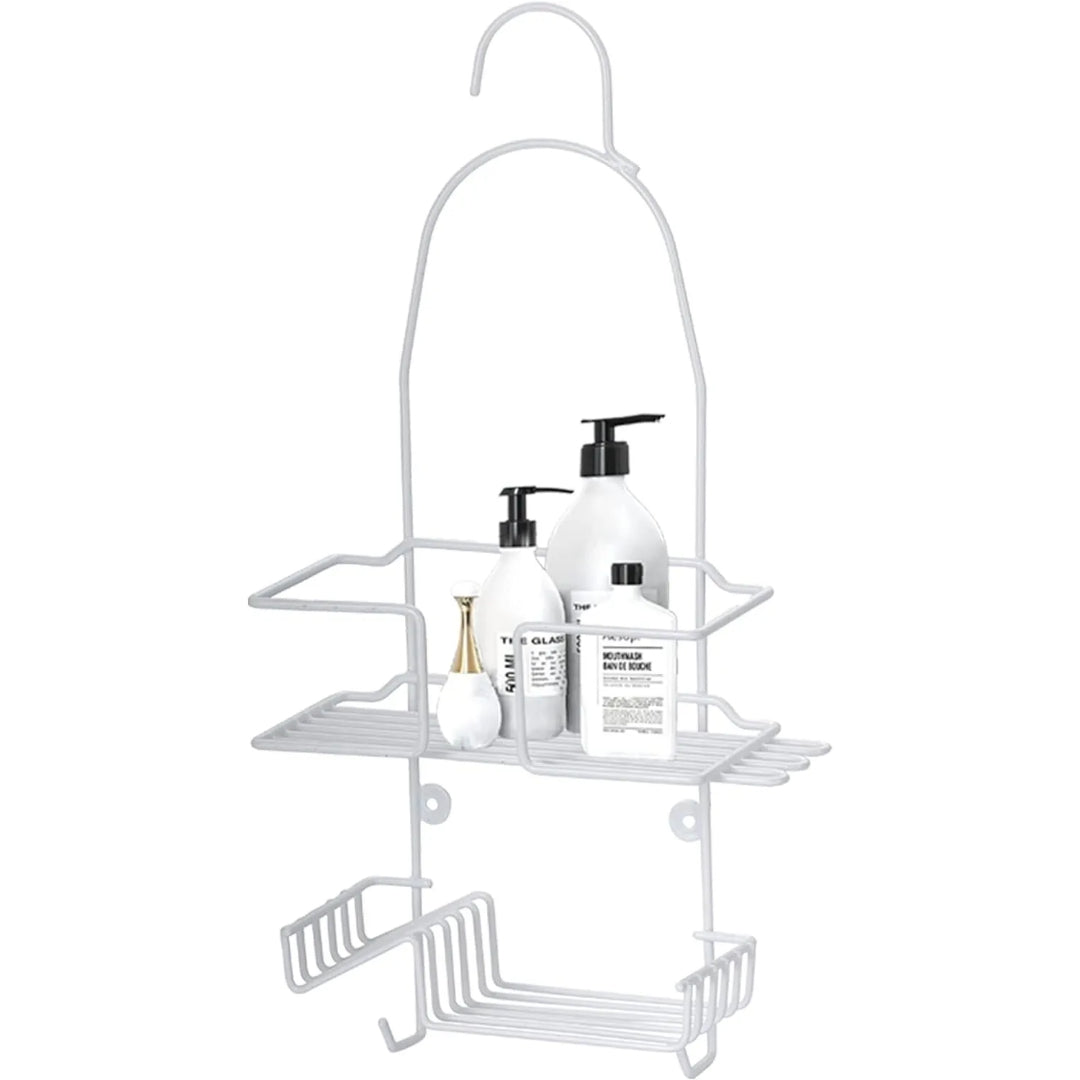 Blue Canyon Shower Caddy with Hook - White | BCBA0483P