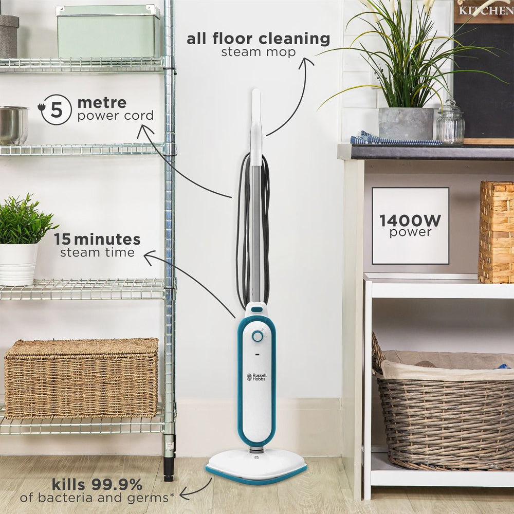 Russell Hobbs Steam and Clean Steam Mop | RHSM1001-G