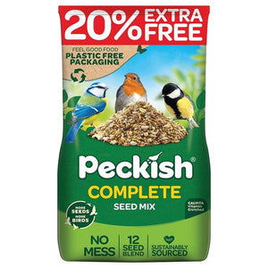 Peckish Complete Seed Mix Bird Food 12.75kg + 20% Extra Free (15.3kg) | 60051352